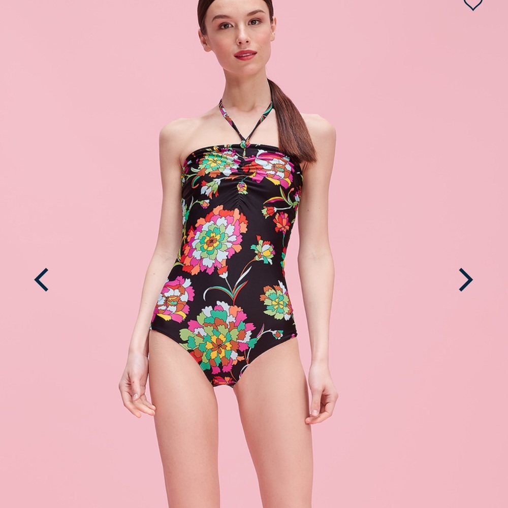 LadoubleJ roller girl swimsuit floral size extra small - Picture 14 of 14